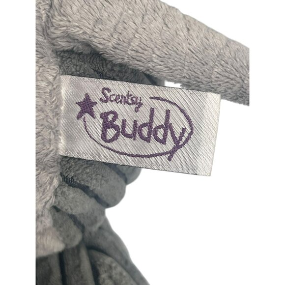 Scentsy Buddy Elephant Plush Toy With Soft Gray Stuffed Animal 17.5 in - Picture 6 of 9